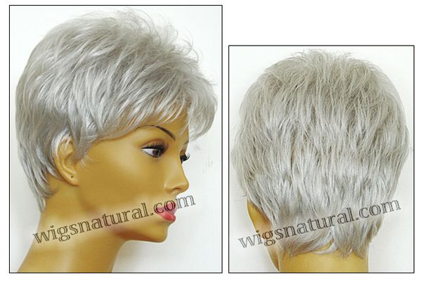 Envy open top wig Penelope, color shown light grey