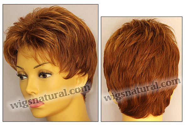 Envy open top wig Penelope, color shown lighter red Envy open top wig Penelope, color shown lighter red