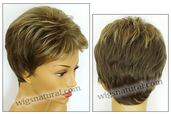 Envy open top wig Penelope, color shown mocha frost