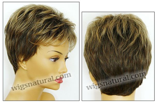 Envy open top wig Penelope, color shown toasted sesame