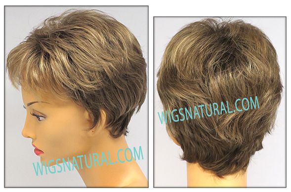 Envy open top wig, Petite cap wig PT Jacqueline, color shown toasted sesame Envy open top wig, Petite cap wig PT Jacqueline, color shown toasted sesame