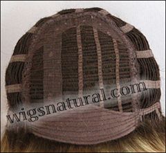 Envy open top wig, Petite cap wig PT Scarlett, color shown sparkling champagne Envy open top wig, Petite cap wig PT Scarlett, color shown sparkling champagne