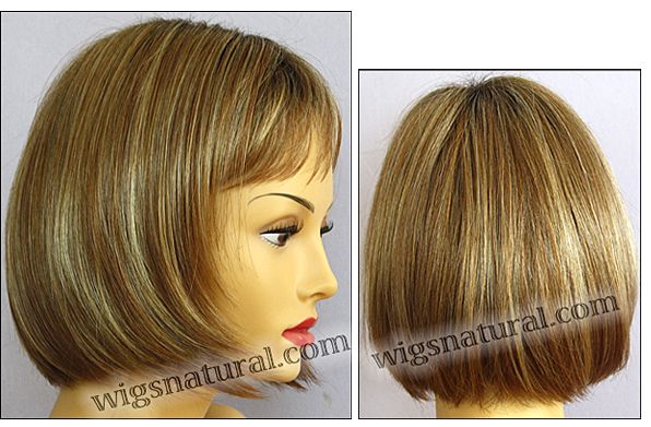 Envy open top wig Scarlett, color shown golden nutmeg