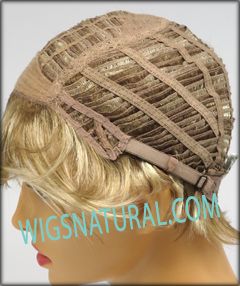 Envy Open top wig Shari, color shown dark blonde