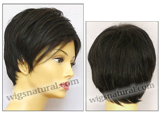 Envy Open top wig Shari, color shown dark brown