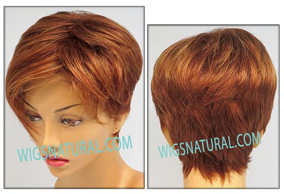 Envy Open top wig Shari, color shown lighter red