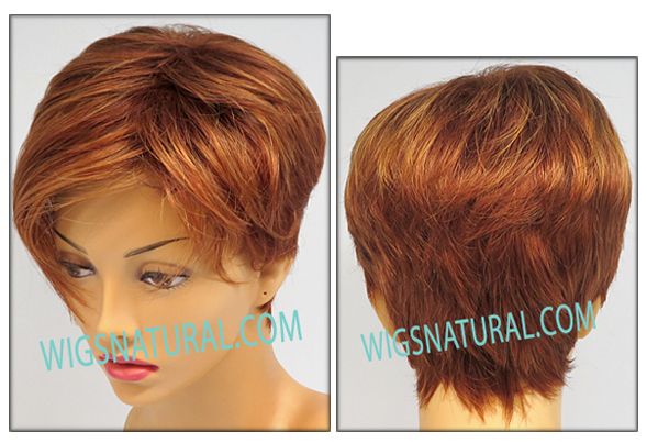 Envy Open top wig Shari, color shown lighter red