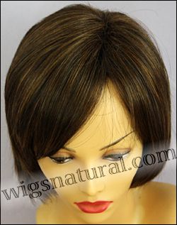 Envy open top wig Sheila, color shown chocolate caramel