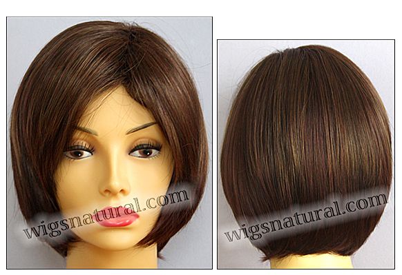 Envy open top wig Sheila,  color shown cinnamon raisin