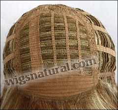 Envy open top wig Sheila,  color shown dark blonde