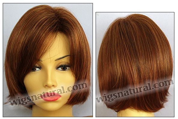 Envy open top wig Sheila,  color shown lighter red