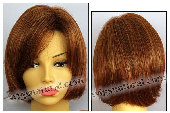 Envy open top wig Sheila, color shown lighter red