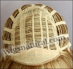 Envy open top wig Sheila,  color shown medium blonde