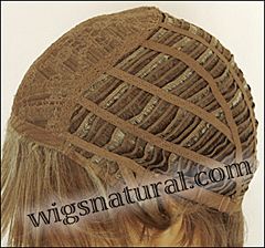 Envy open top wig Tara,  color shown dark blonde