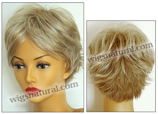 Envy open top wig Tara, color shown light blonde