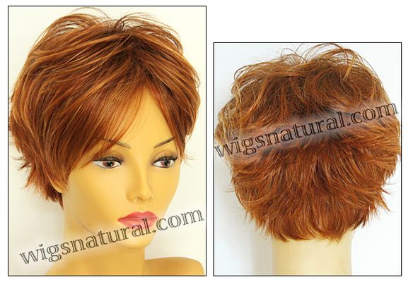 Envy open top wig Tara, color shown lighter red Envy open top wig Tara, color shown lighter red