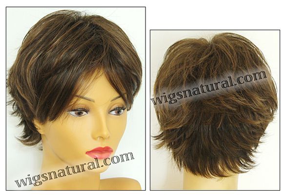 Envy open top wig Tara, color shown medium brown Envy open top wig Tara, color shown medium brown