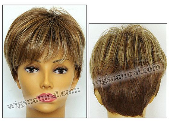 Envy open top wig Tiffany,  Average cap wig, color shown creamed coffee