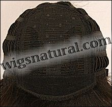 Envy open top wig Tiffany, Average cap wig, color shown dark brown Envy open top wig Tiffany, Average cap wig, color shown dark brown