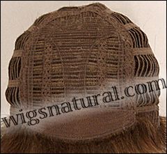 Envy open top wig Tiffany,  Average cap wig, color shown light brown