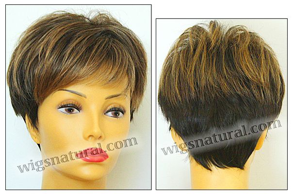 Envy open top wig Tiffany, color shown amaretto cream
