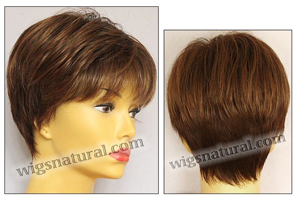 Envy open top wig Tiffany, color shown cinnamon raisin