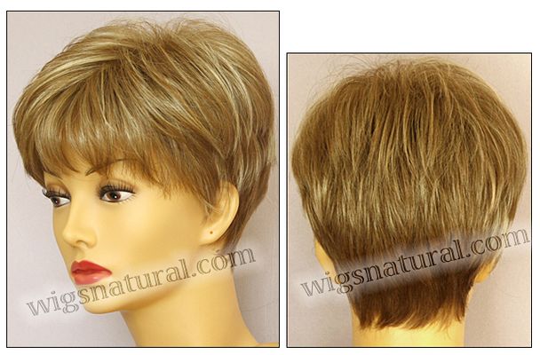 Envy open top wig Tiffany, color shown dark blonde