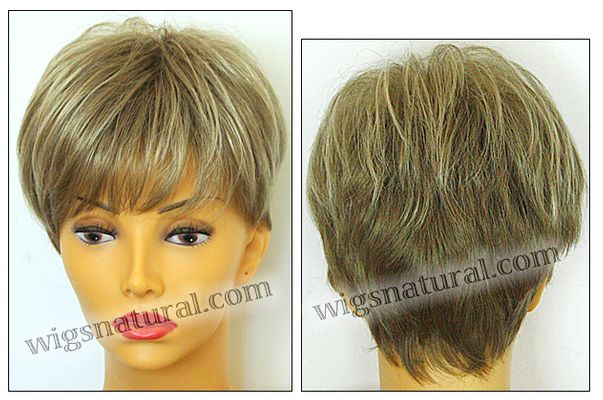 Envy open top wig Tiffany, color shown ginger cream