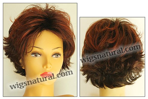 Envy open top wig Victoria, color shown chocolate cherry Envy open top wig Victoria, color shown chocolate cherry