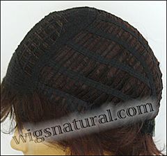 Envy Open top wig Victoria, color shown cinnamon raisin