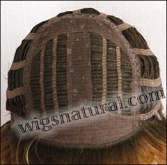 Envy Open top wig Victoria, color shown creamed coffee