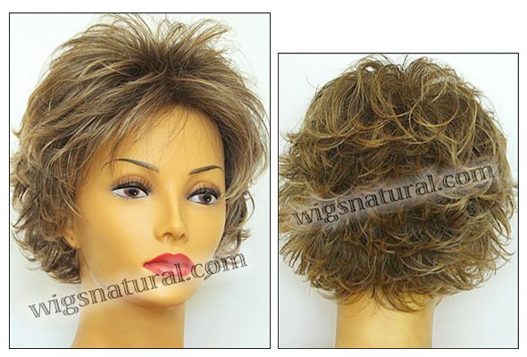 Envy Open top wig Victoria, color shown frosted