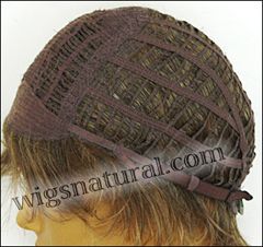 Envy Open top wig Victoria, color shown frosted