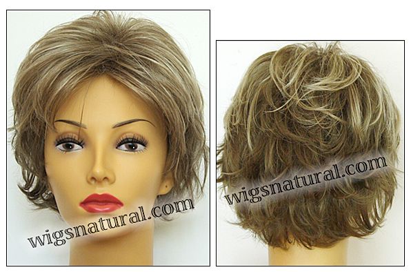 Envy Open top wig Victoria, color shown ginger cream