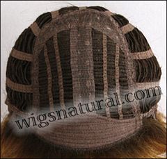 Envy Open top wig Victoria, color shown golden nutmeg