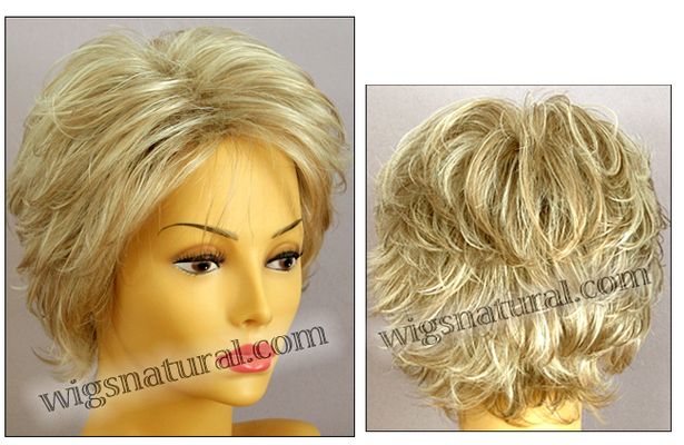 Envy open top wig Victoria, color shown light blonde