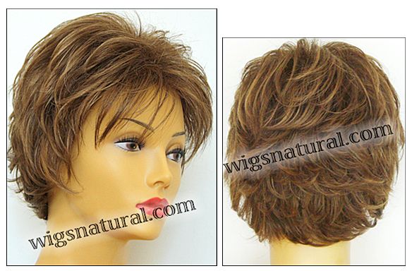 Envy Open top wig Victoria, color shown light brown