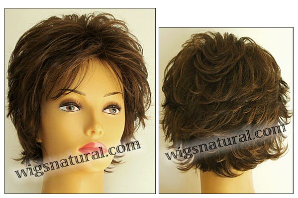 Envy Open top wig Victoria, color shown medium brown