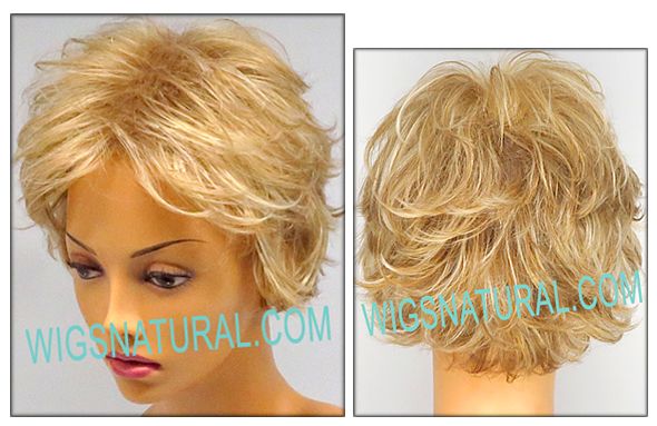 Envy Open top wig Victoria, color shown vanilla butter