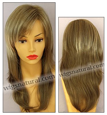 Envy wigs, open top wig Sasha, color shown ginger cream