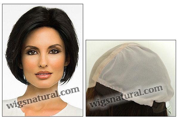 Abbey Envyhair wig, Mono top hand-tied sides and back wig, $1026