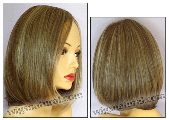Envyhair wig Lynsey, Mono top lace front wig, color shown dark blonde