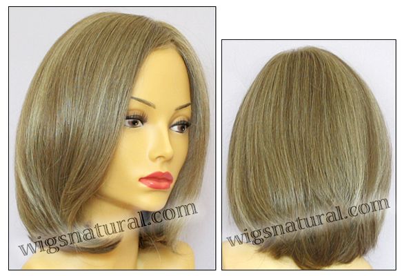 Envyhair wig Lynsey, Mono top lace front wig, color shown mocha frost