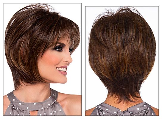 Envyhair wig Whitney, Capless, color shown Chocolate Caramel