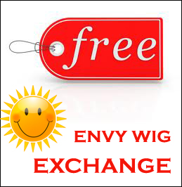 Free Exchange for Envy Wigs - no restocking fee, no handling fee