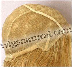 Full Hand-tied Monofilament wig, Virgin Brazilian Remy Hair, virgin European remy hair, or virgin Asian hair, wig style VWMN-GBlond-bodyCurl-19HLM11Nx12N-24