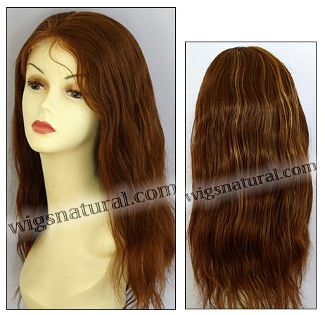 Full Hand-tied Monofilament wig, Virgin Brazilian Remy Hair, virgin European remy hair, or virgin Asian hair, wig style VWMN-LCBrown-NWavy-26HL22-22, Custom Full Hand-tied Monofilament wig, Virgin Brazilian Remy Hair, virgin European remy hair, or virgin Asian hair, wig style VWMN-LCBrown-NWavy-26HL22-22, Custom