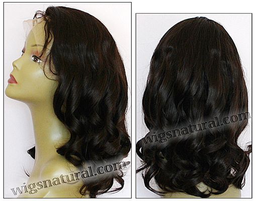 Full lace wig, Brazilian remy hair, wig style WN-Brazilian-TbodyCurl-2-18, custom