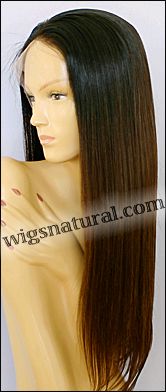 Full lace wig, Chinese remy hair, wig style WN-Chinese-Straight-30T1B-26, custom