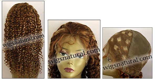 Full lace wig, Chinese remy hair, wig style WN-Chinese-TightCurl-27HL30-22, custom